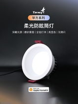 Xiaoyan smart home bi-color temperature drum light dimmer color color and homekit voice