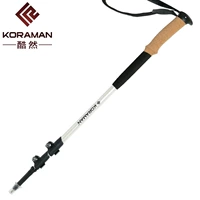 Mát mẻ ngoài trời tay siêu nhẹ thanh trekking cực kính khóa siêu ngắn đi bộ sức khỏe đi bộ cung cấp thiết bị leo núi - Gậy / gậy gậy tre cho người già