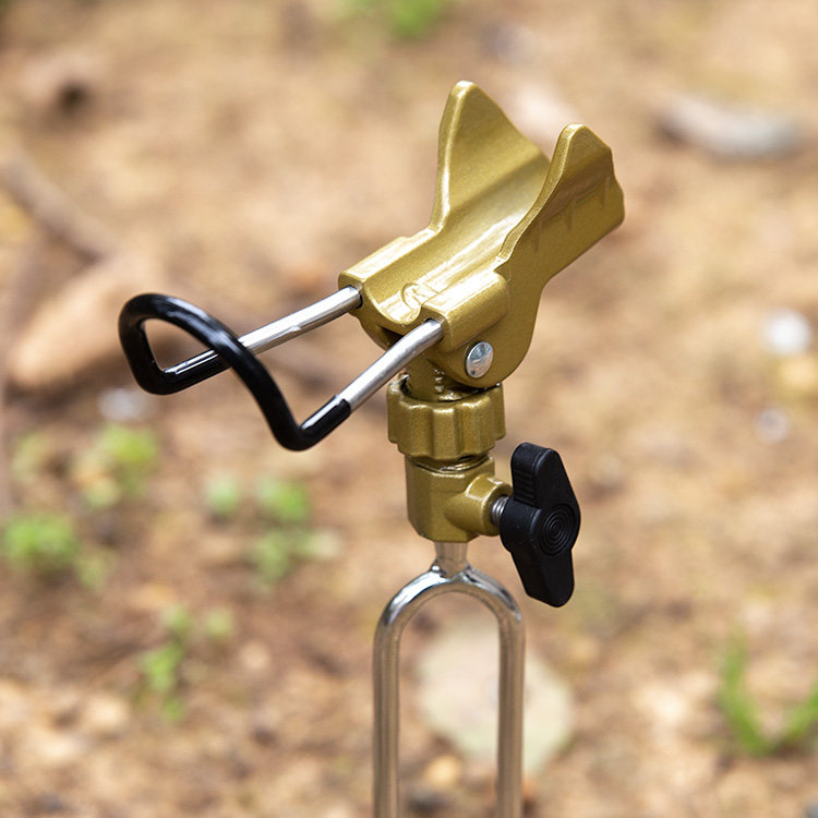 All-metal handsea dual-use bracket, Sea Pole bracket, universal plug-in ground Fort, simple fishing throwing Rod Holder