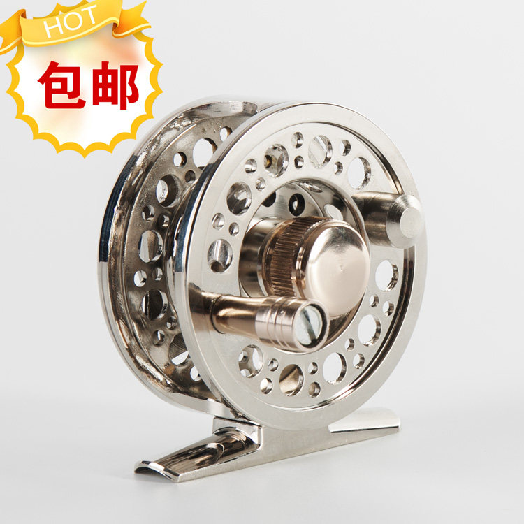 Ultra Light Full Metal Pass Wheel Front Wheel Ice Fishing Raft Rod Wheel With Leaky Flywheel Fishing Rod Retrofit Wire Wheel Accessory