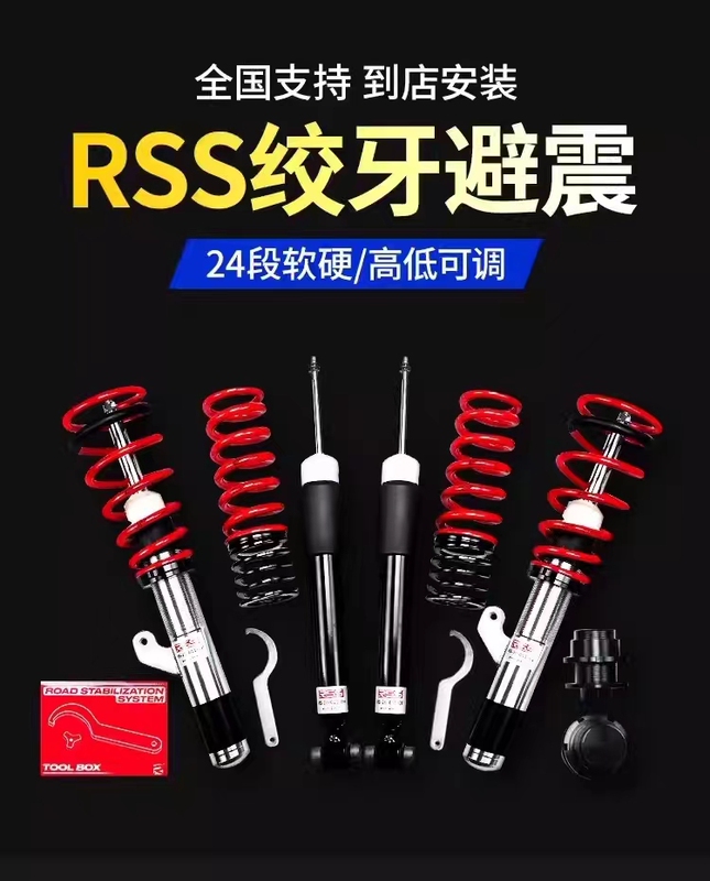 Rss Coilover Suspension Modification Suitable for 3 Series Gts Golf 8 Magotan C-Class Civic Audi B8 B9 A3 A4 A5 Rs3