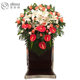 Beijing podium flowers podium flowers conference room table flower table flower banquet office sign-in signing table flowers