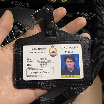 Zhou Xing 9527 Traffic Police Badge Peripheral Work Pass Zhou Xingchi Escape Weilong Dawn Badge Pendant Men