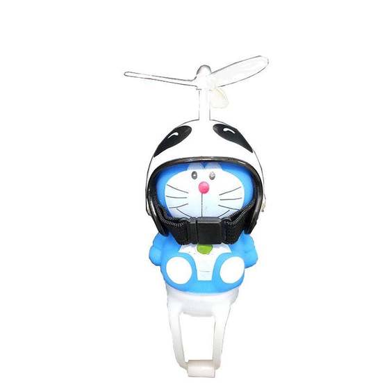 Pofeng Little Yellow Duck Electric Motorcycle Ornament Cute Decoration Children's Self-Balancing Handlebar Pendant