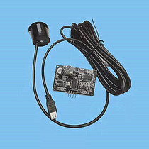 Integrated probe ultrasonic reversing radar module ranging digital position sensor serial port TTL output
