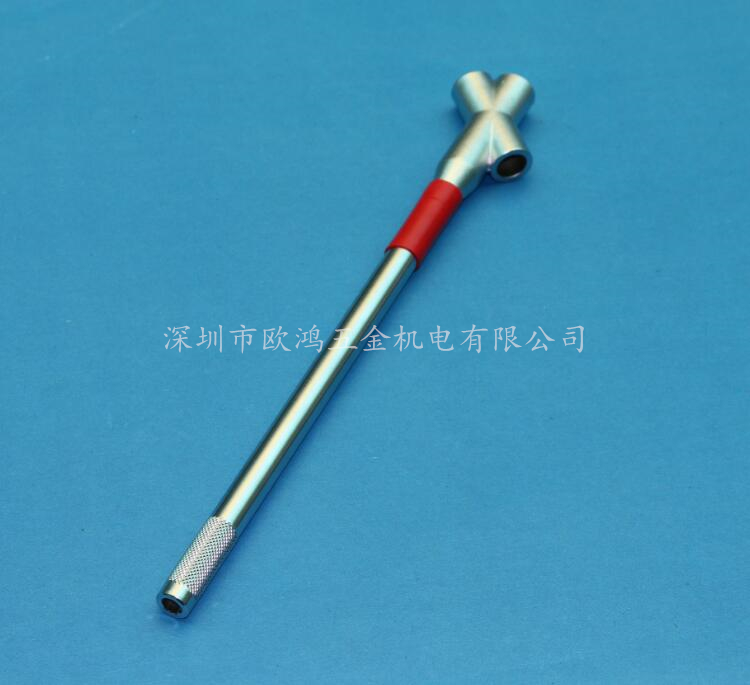 Imported Japan 272mm adapter inner hex wrench afterburner multi-directional afterburner rod three-way afterburner