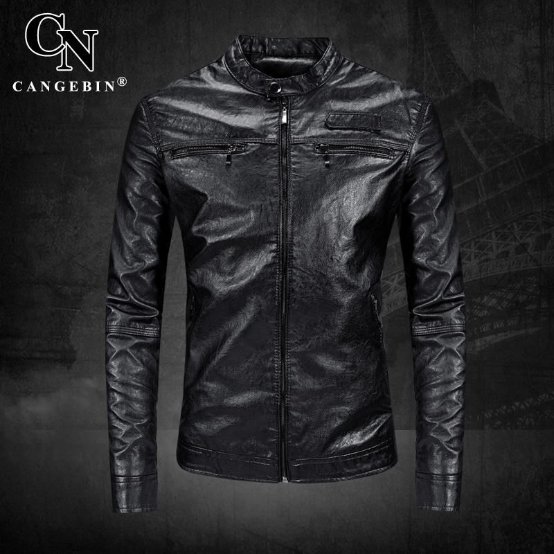 Leather Jacket Man Genuine Leather Jacket Jacket Locomotive Trends Handsome Sheep Leather Bull Leather Heining Spring Autumn Thin 2021 new
