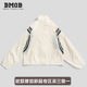 BMOB striped splicing short sun protection jacket men's summer thin outdoor stand-up collar sports jacket trendy couple