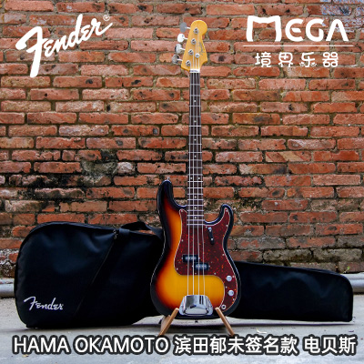 Fender Japan Day Finn HAMA OKAMOTO BASS Hamada Tulip without signature of the electric bass