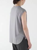 Japan Evam eva2022 Year Summer New Pint Pure Cotton Cover Sleeveless Vest