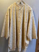 Japan Artsscience2022 Year Spring Summer New Single Row Button Art Retro Little Crushed Flower Shirt