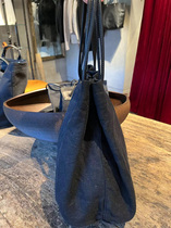 Japan artsscience flax bucket bag large small and medium hand carrying bag satchel handbag large