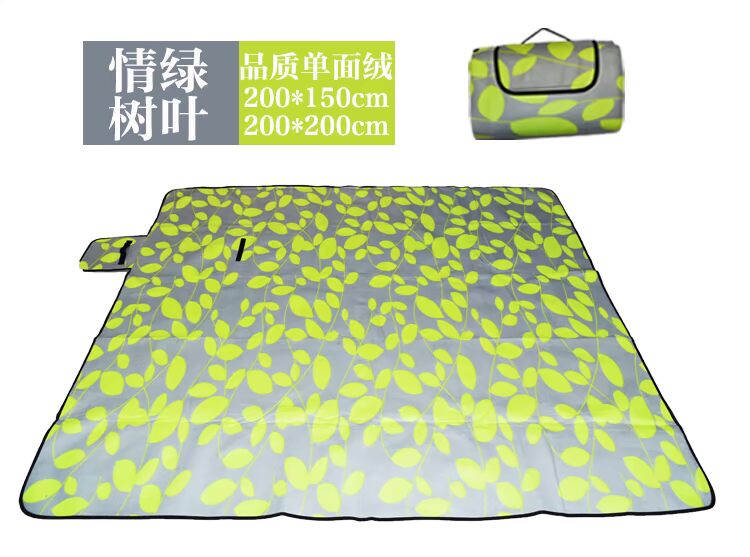 Gấu chạy nhanh ngoài trời thảm mat dày chống ẩm cắm trại không thấm nước tăng vải ăn di động bãi biển thảm mat - Thảm chống ẩm / Mat / Gối khăn trải picnic