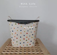 Цветная волна точка/модель черной крышки