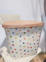 Цветная волна точка/деревянная модель крышки