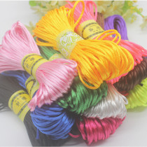 China knot wire material No 5 line red rope DIY hand woven rope Bracelet rope Necklace rope Knot rope note