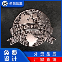 Customized metal badges badges medal brooches custom school badges class badges medal souvenirs company badges logo designs