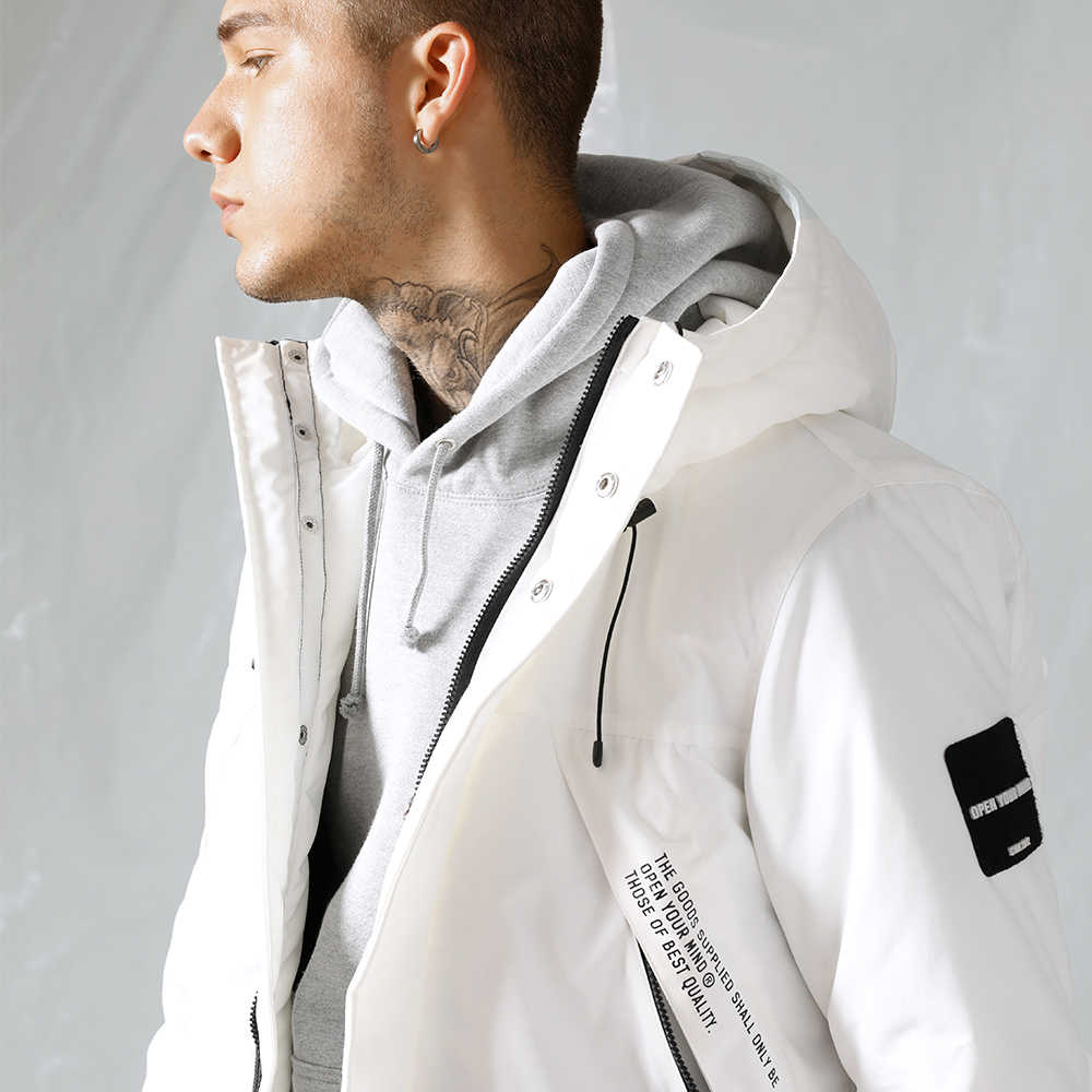 Blouson hiver pour homme OPEN YOUR MIND en Coton - Ref 3112484 Image 1