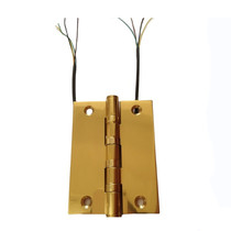 Factory direct sales over-the-wire hinge hotel weak current over-the-wire networked door lock stainless steel over-the-wire electric hinge access control