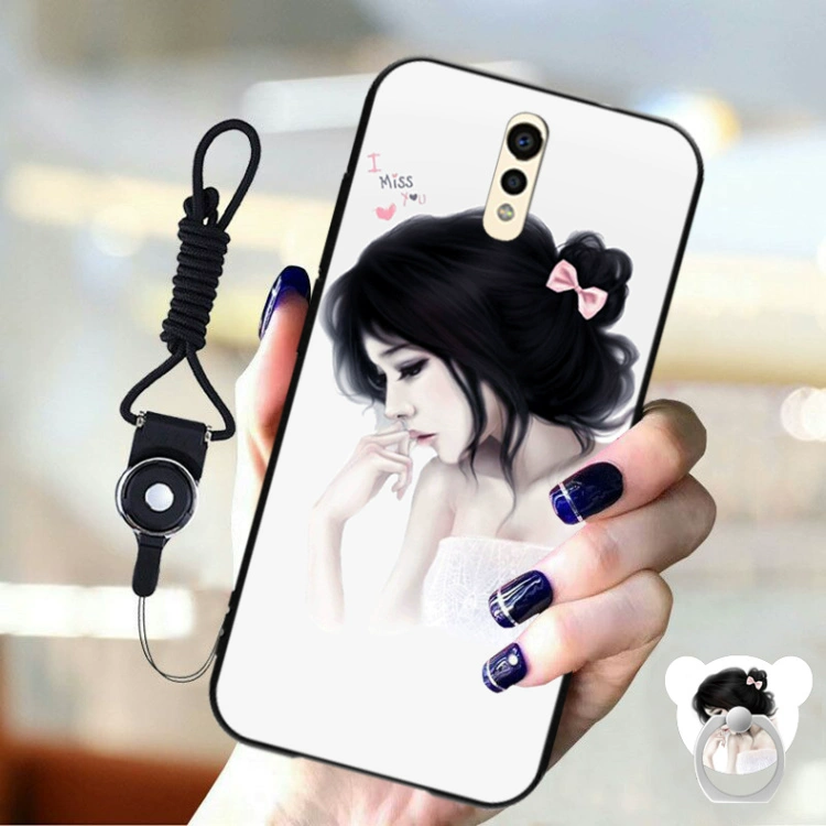 Vivo xplay6 vỏ điện thoại di động vovixp6 màn hình bài hát xpIAy6A vỏ bảo vệ viv0xpaly6 slim vivi play6L dây buộc ivo xpiay6 chống rơi xpa6 Phim hoạt hình Nhật Bản và Hàn Quốc - Nhẫn