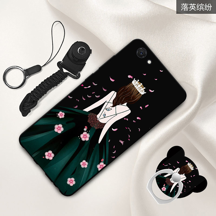 Vỏ điện thoại di động Vivoy81i viviy83 vỏ mềm viv0y81s vỏ bảo vệ V1732T mờ đen đỏ voxiy83A khóa vivov chống rơi y81 nam và nữ v1732a áo khoác v8132a - Nhẫn nhẫn calvin klein