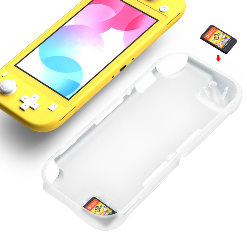 Nintendo Switch lite softshell transparent protective sleeve silicone sleeve NS transparent clean water soft shell TPU Softshell