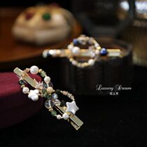 Front hair front head broken hair clamp hair hair hair hair card children behind the side side of the head clamp with high Liu Haika mouth clamp