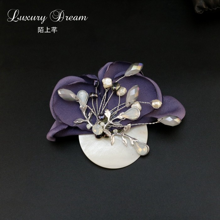 Broche femme en Matériau mixte - Ref 1184175 Image 6