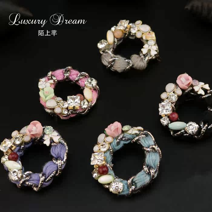 Broche femme en Matériau mixte - Ref 1185624 Image 10