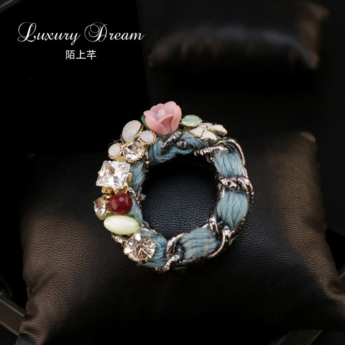 Broche femme en Matériau mixte - Ref 1185624 Image 14