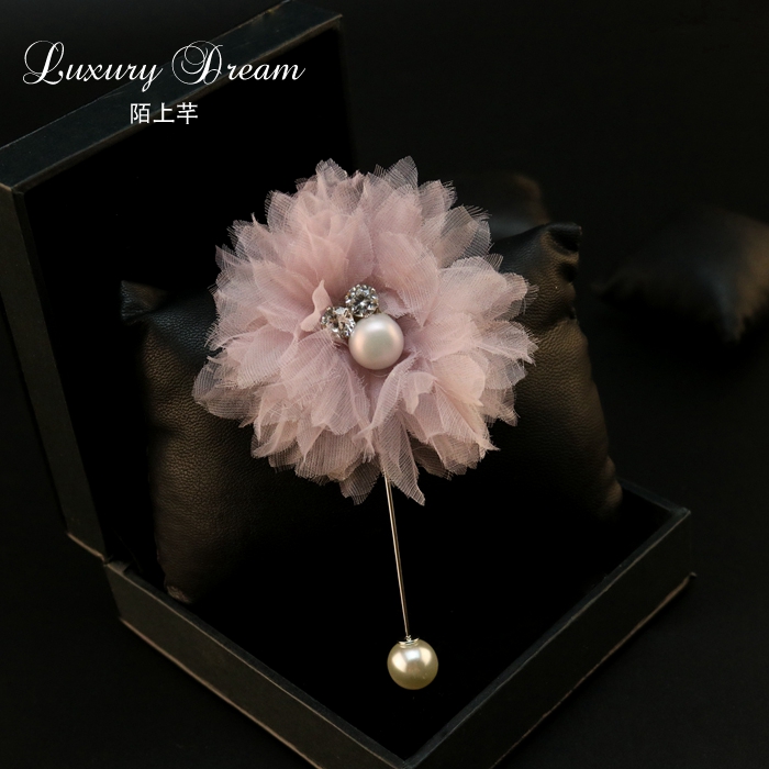 Broche femme en Fils de soie - Ref 1175871 Image 12