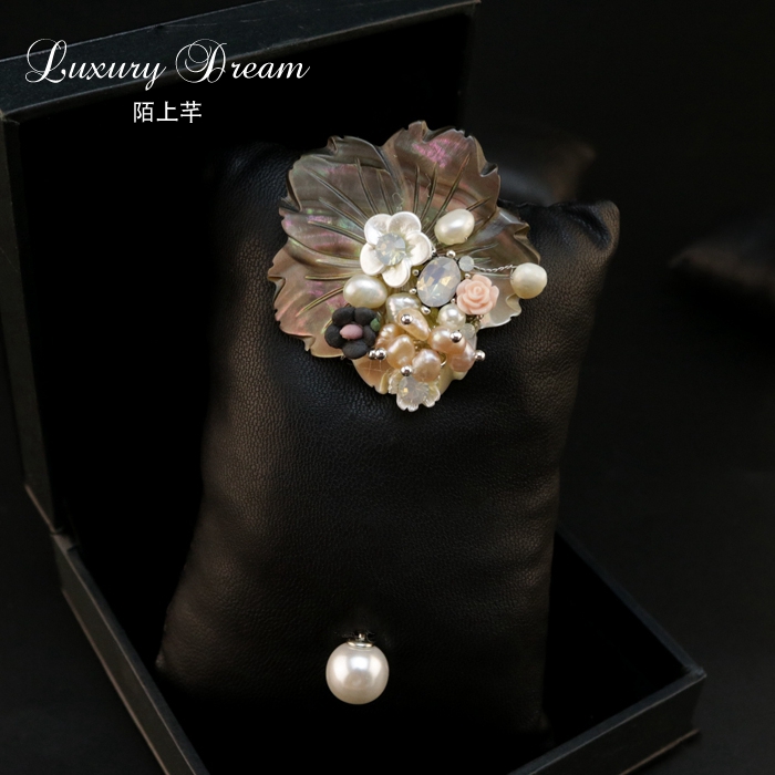 Broche femme en Nacre - Ref 1173418 Image 11