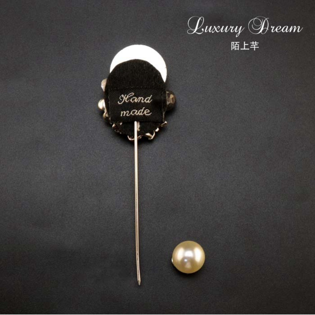Thời trang hàn quốc trâm cài ngọc trai Pin pin stylus cardigan áo choàng khăn choàng pin phụ nữ huy hiệu cài áo
