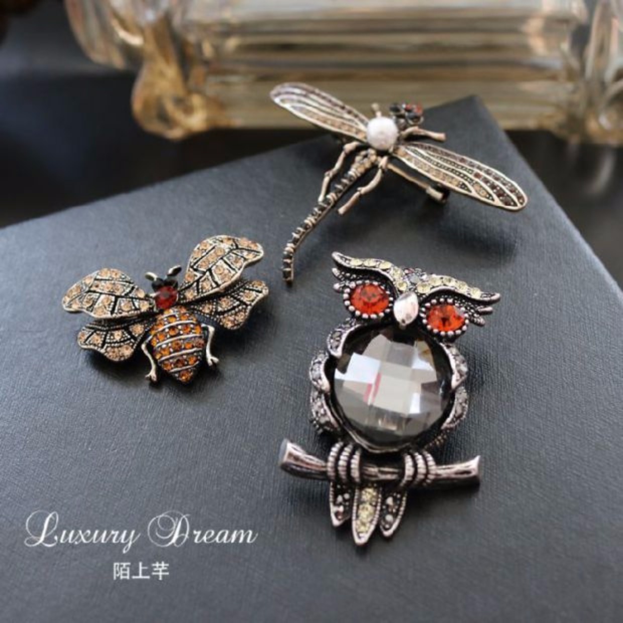 Áo sơ mi trâm cài, nữ chống ánh sáng, khóa cổ áo, pin trang trí hoạt hình sáng tạo hoang dã dễ thương huy hiệu, trang sức nhỏ phụ kiện cài áo vest nữ