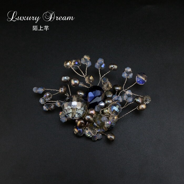 Broche femme en cristal artificiel - Ref 1174047 Image 8