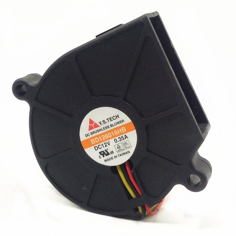 Meta Mountain BD126018HB 12V 6018 blower turbo centrifugal switch fan windy double ball bearing