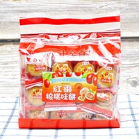 Гелевые красные даты, печенье с ореховым вкусом 400 грамм