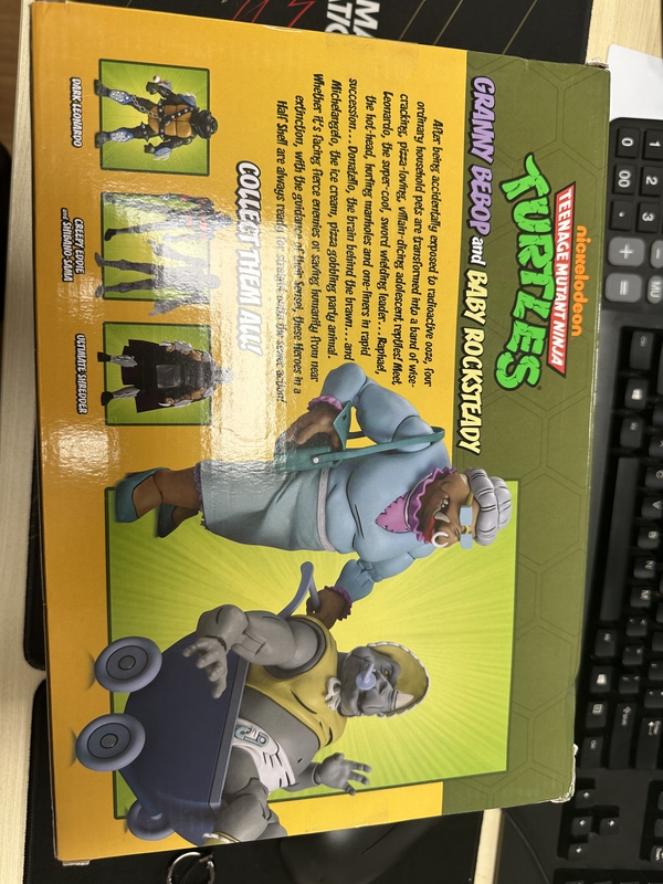 Neca Teenage Mutant Ninja Turtles Animated Version Ross Teddy Bob Cowhead Pigface Overseas Limited Edition Brand New Default Box Damage Neca Teenage Mutant Ninja Turtles Animated Version Ross Teddy Bob Cowhead Pigface Overseas Limited Edition Brand New Default Box Damage