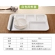 Melamine giả sứ đa phân chia sáu tấm lưới trường thức ăn nhanh tấm hình chữ nhật thương mại bộ đồ ăn nhà hàng căng tin bộ - Đồ ăn tối