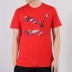 Áo thun nam Puma / Hummer nam 2019 hè ngắn tay thể thao rộng rãi thoáng khí cổ tròn áo đỏ nửa tay - Áo phông thể thao áo phông lining Áo phông thể thao