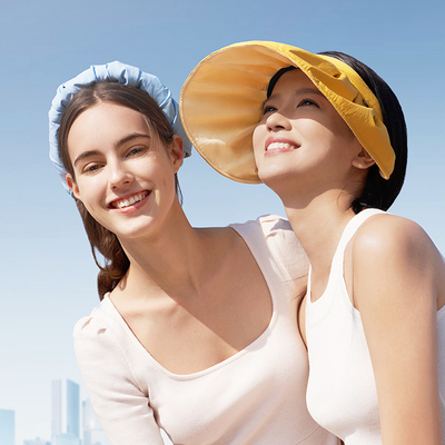 蕉下新品！帽防紫外线防晒遮阳帽贝壳帽两用