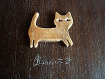 (Muqufang) Log Cat Cross Stitch Winding Board (Type B)