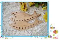 Local Red Heart Large Specifications Cross Embroidery Line 12 holes Fish Winding Board
