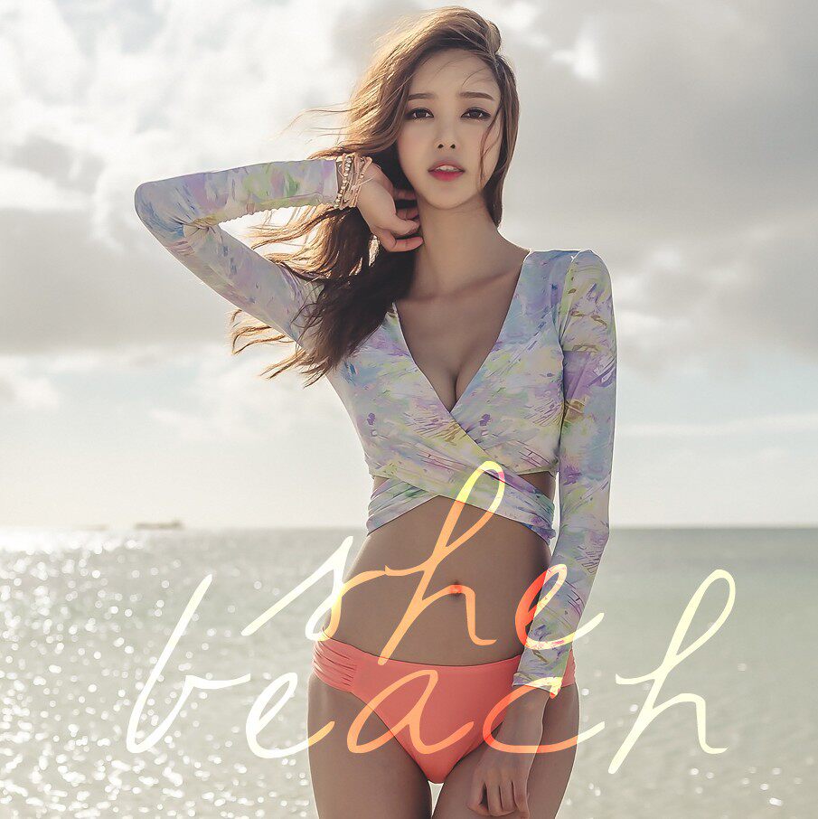 Sport conservative swimsuit female two-piece three sets of steel entrusted with long sleeves Slim Sexy Bikini Swimsuit