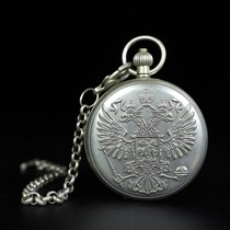 Antiques and miscellaneous Chinese style pocket watches retro mechanical manual mens and womens pure copper flip Roman numerals collection for the elderly