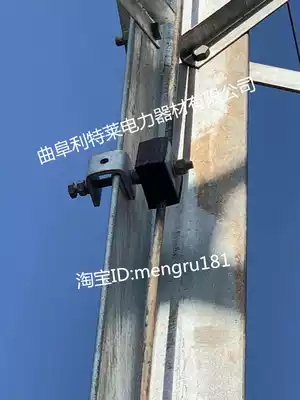 Cable lead-off clamp Rubber insulation clamp ADSS Cable lead-off clamp Tower lead wire ADSS cable fittings