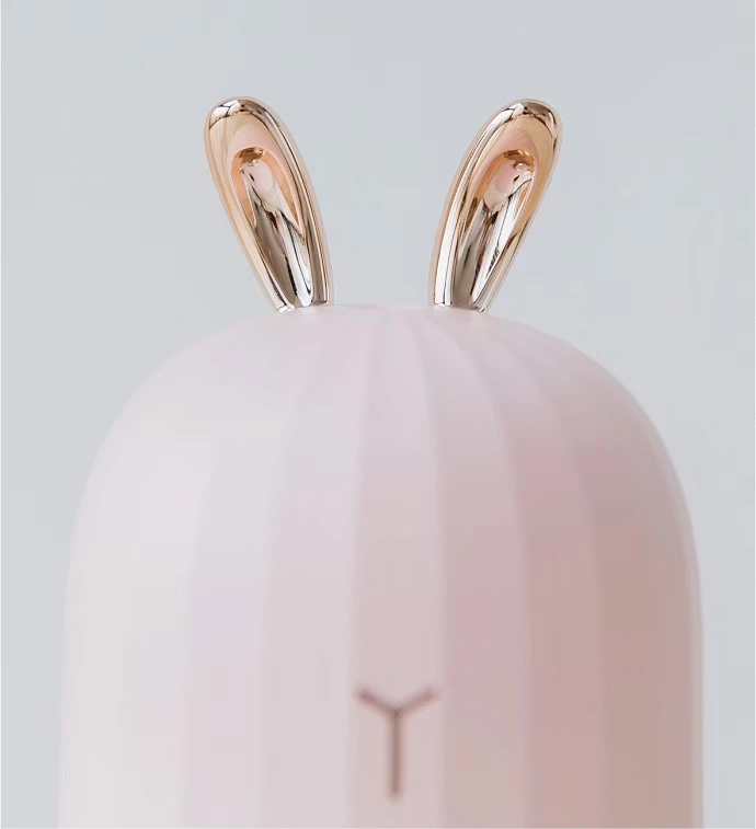Mạnh hươu máy tạo độ ẩm mini USB phun không khí nhà phòng ngủ đêm ánh sáng văn phòng máy tính để bàn cắm điện câm - Máy giữ ẩm