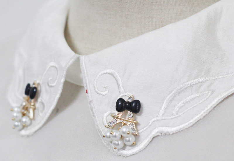 Broche femme en Zircon diamant - Ref 1185611 Image 9