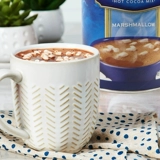 Мисс Швейцария 737G Barrel Hot Cocoa шоколадный ватный ватный сахарной напиток Swiss Swiss Miss