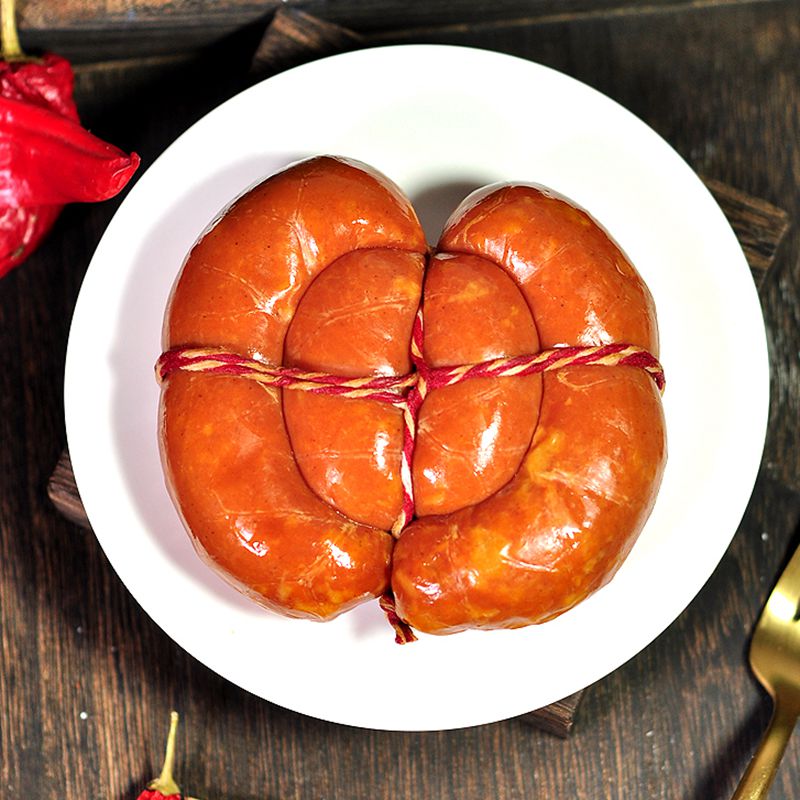 Russian roasted sausage ham snack food smoke sausage sausage ready to eat cooked food 280 g
